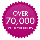 Over 70000 Policyholders